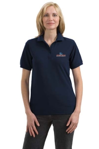 Gonzaga Basketball Embroidered Ladies' Silk Touch Polo