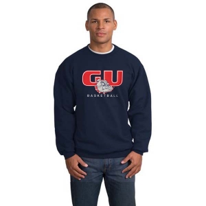 Gonzaga Basketball Tackle Twilled Crewneck Sweatshirt