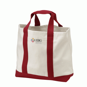 Healthcare Resource Group Embroidered 2-Tone Shopping Tote