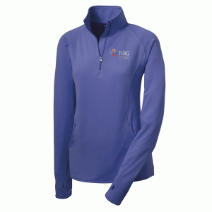 Healthcare Resource Group Embroidered Ladies Sport-Wick Stretch 1/2-Zip Pullover