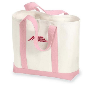 Colorado Technical University Embroidered 2-Tone Shopping Tote