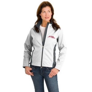Colorado Technical University Embroidered Ladies' Two-Tone Soft Shell Jacket