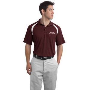 Colorado Technical University Embroidered Dry Zone Colorblock Raglan Sport Shirt