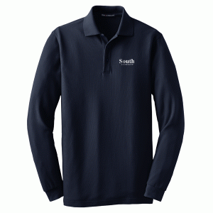 South University Long Sleeve EZCotton Pique Sport Shirt