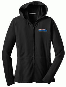 Roadmaster Drivers School - Embroidered Ladies Modern Stretch Cotton Full-Zip Jacket