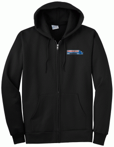 Roadmaster Drivers School - Embroidered Full-Zip Hooded Sweatshirt