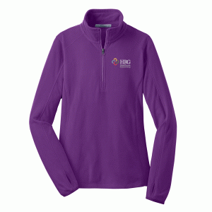 Healthcare Resource Group - Ladies Microfleece 1/2-Zip Pullover