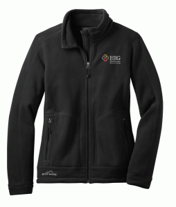 Healthcare Resource Group - Ladies Wind Resistant Full-Zip Fleece Jacket