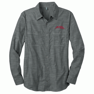 Colorado Technical University - Mens Long Sleeve Washed Woven Shirt