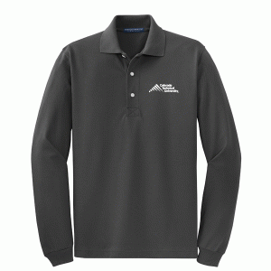 Colorado Technical University Tall Rapid Dry Long Sleeve Polo