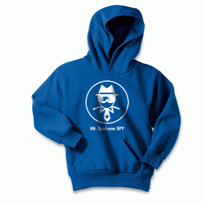 Mt.Spokane Ski Patrol  - Youth Pullover Hooded Fleece