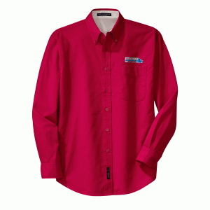Roadmaster Drivers School Embroidered Long Sleeve Easy Care Shirt