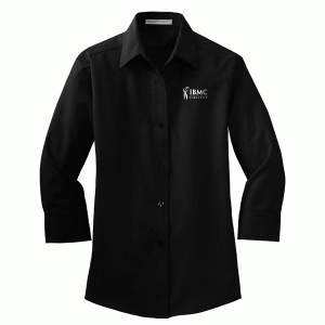 IBMC Ladies 3/4-Sleeve Easy Care Shirt