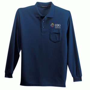 Healthcare Resource Group Silk Touch™ Long Sleeve Sport Shirt with Pocket