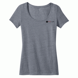 RedFynn Technologies  - Ladies Textured Scoop Tee