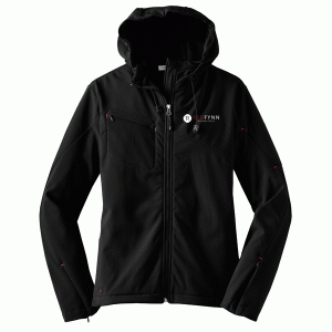 RedFynn Technologies  - Ladies Textured Hooded Soft Shell Jacket