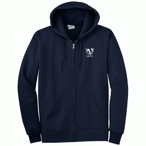 Akiva School  - Full-Zip Hooded Sweatshirt