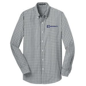 Jasper Products Long Sleeve Gingham Easy Care Shirt
