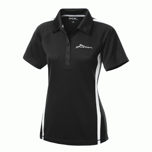 Dorian Studios Ladies PosiCharge Micro-Mesh Colorblock Polo