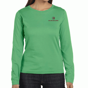 Halme Builders Ladies' Combed Ringspun Jersey Long-Sleeve T-Shirt