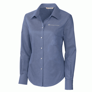 Cutter & Buck Ladies' L/S Epic Easy Care Royal Oxford