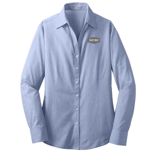 Fast Way Freight Ladies Crosshatch Easy Care Shirt