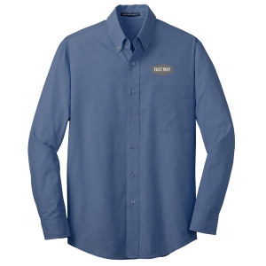 Fast Way Freight Crosshatch Easy Care Shirt 