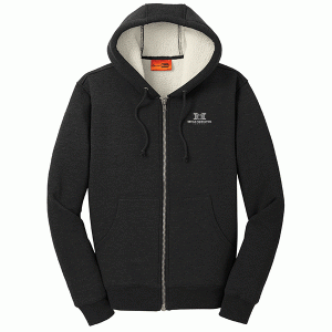 Metals Fabrication Company Heavyweight Sherpa-Lined Hooded Fleece Jacket