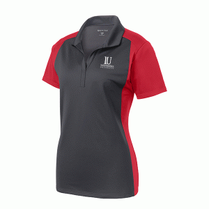 Independence University Ladies Colorblock Micropique Sport-Wick Polo