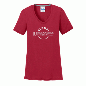 alumni tee independence university blended essential performance ladies neck indu similar items