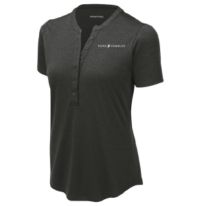 ¬ Paine Hamblen's Sport-Tek Ladies Endeavor Henley