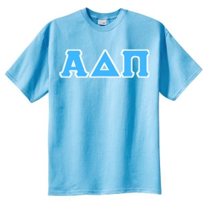 Alpha Delta Pi Tackle Twilled 100 Cotton T Shirt Alpha Delta Pi Sorority