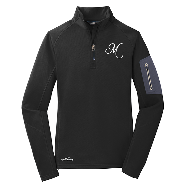 Magnabilities Eddie Bauer Ladies 1/2Zip Performance Fleece Jacket