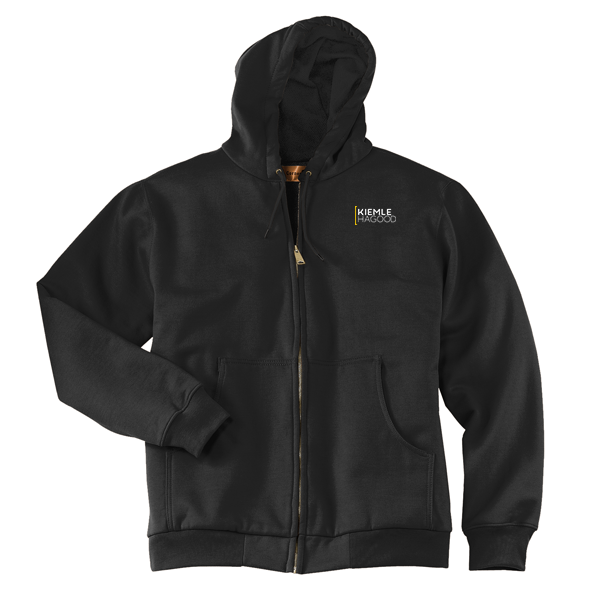 Kiemle Hagood  CornerStone - Heavyweight Full Zip Hooded Sweatshirt with Thermal Lining