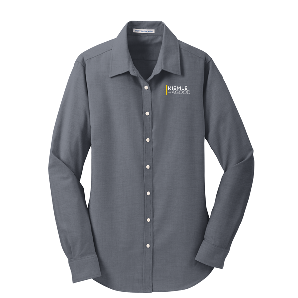 Kiemle Hagood Port Authority Ladies SuperPro Oxford Shirt