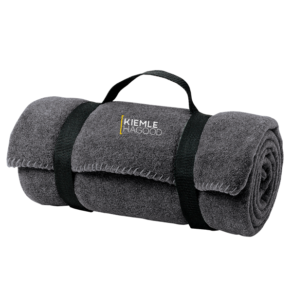 Kiemle Hagood Fleece Value Blanket with Strap
