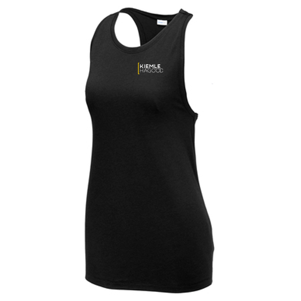 Sport-Tek Ladies PosiCharge Tri-Blend Wicking Tank