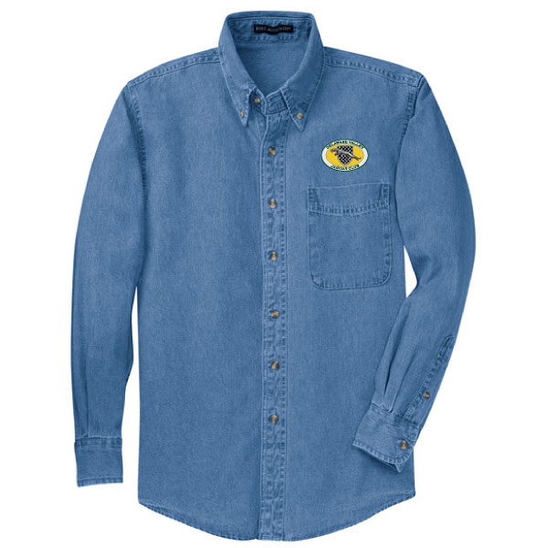 Port Authority - Tall Long Sleeve Denim Shirt