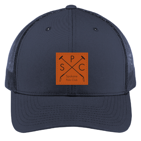 Spokane Polo Club Retro Trucker Cap. 