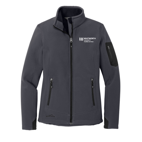 Eddie Bauer Ladies Rugged Ripstop Soft Shell Jacket.
