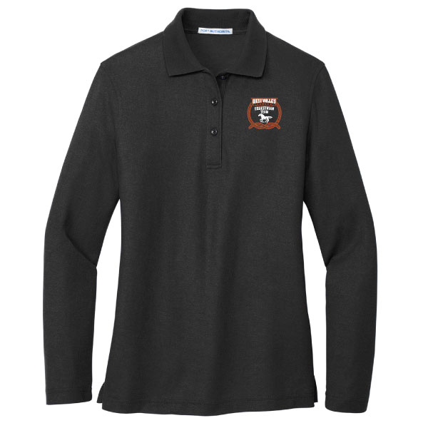 Ladies' Silk Touch Long Sleeve Sport Shirt