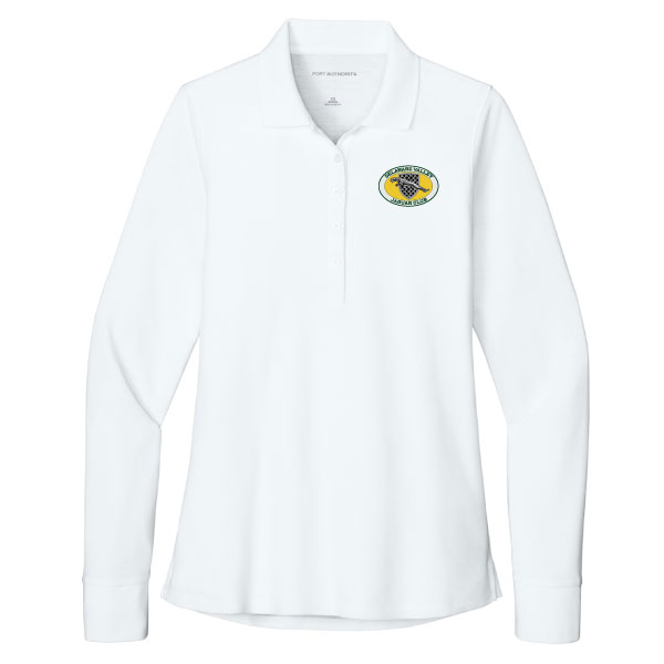 Port Authority Women's Wearever Signature Pique Long Sleeve Polo