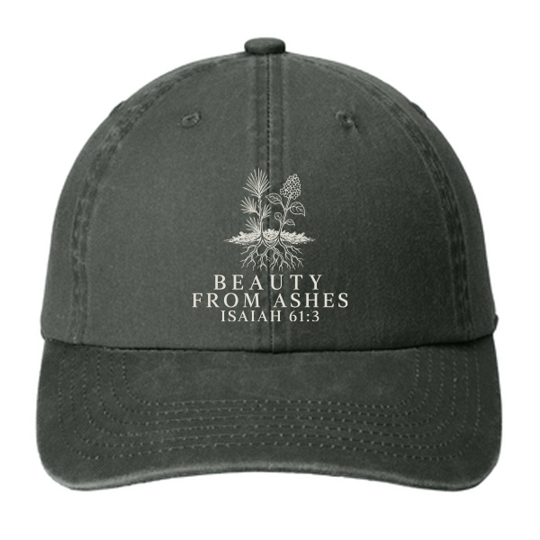 Beauty From Ashes Ladies' Garment Washed Cap