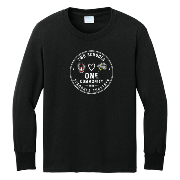 Port & Company® Youth Long Sleeve 5.4-oz 100% Cotton T-Shirt