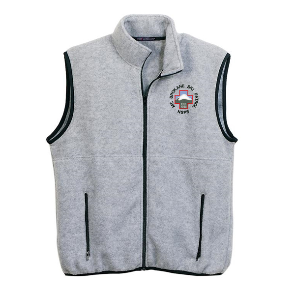 Mt.Spokane Ski Patrol Youth RTek™ Fleece Vest Mt. Spokane Ski Patrol