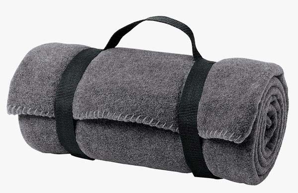 EWU Fleece Value Blanket with Strap - Embroidered