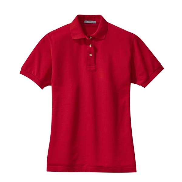 EWU Ladies Pique Knit Polo - Embroidered