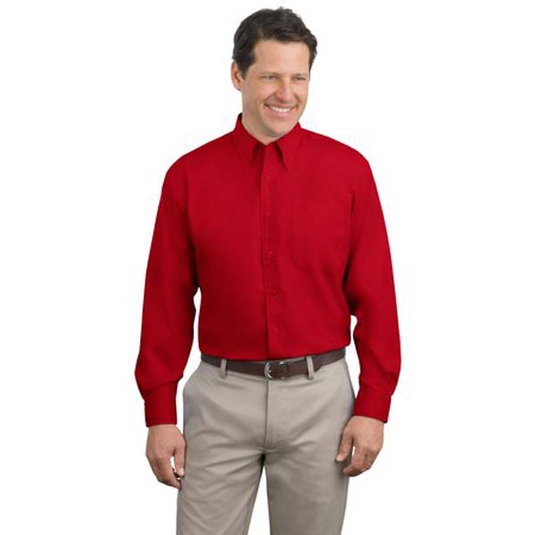 EWU Long Sleeve Easy Care Shirt - Embroidered