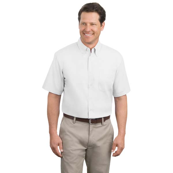 EWU Short Sleeve Easy Care Shirt - Embroidered