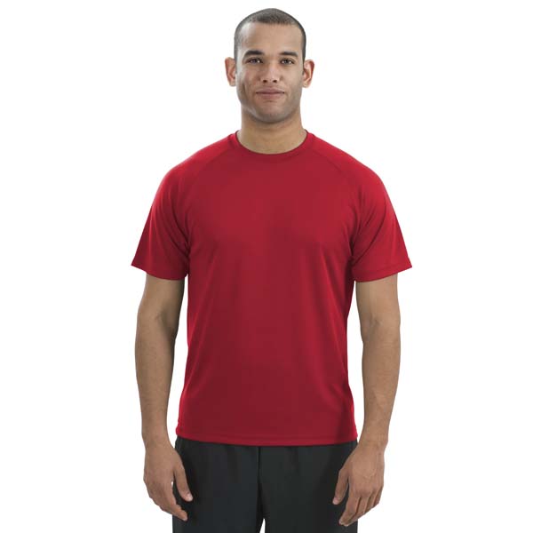 EWU Raglan Sleeve T-Shirt with Wicking and Anti-Microbial Treatments - Screen Printed